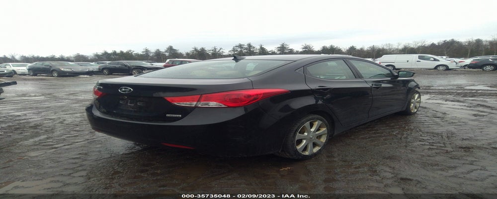 5NPDH4AEXCH100982 2012 HYUNDAI ELANTRA photo no. 4