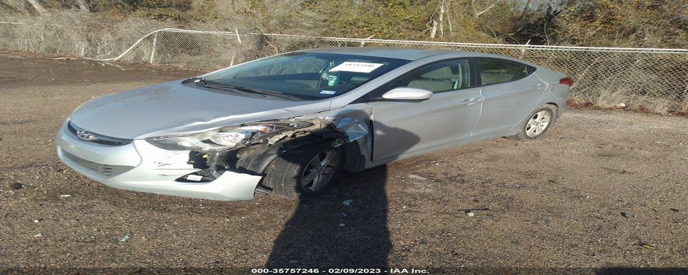 5NPDH4AE9CH127137 2012 HYUNDAI ELANTRA photo no. 2