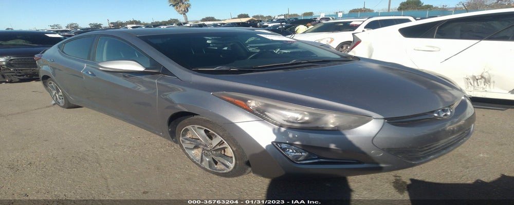 KMHDH4AE2EU142955 2014 HYUNDAI ELANTRA photo no. 2