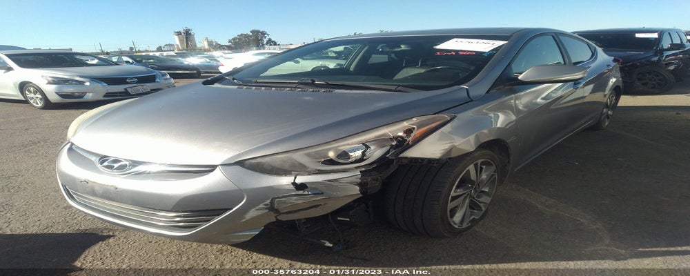 KMHDH4AE2EU142955 2014 HYUNDAI ELANTRA photo no. 2