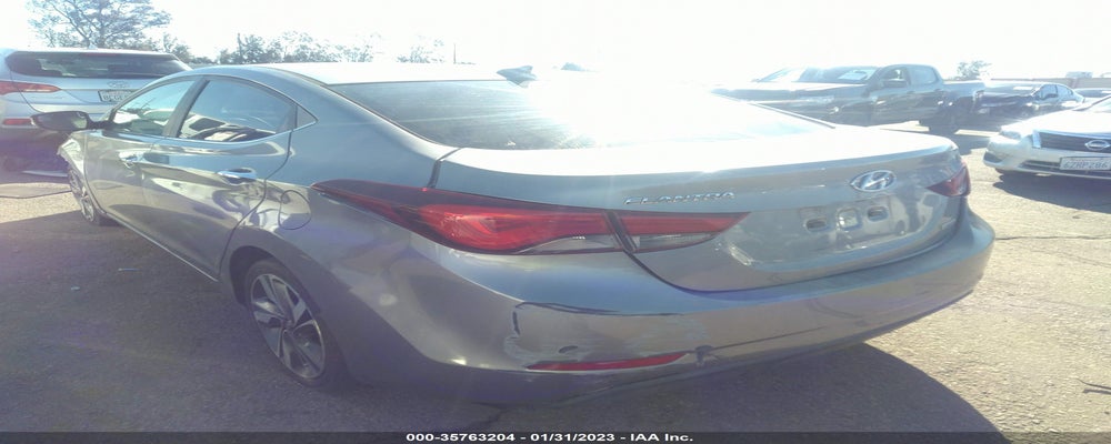 KMHDH4AE2EU142955 2014 HYUNDAI ELANTRA photo no. 3