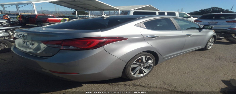 KMHDH4AE2EU142955 2014 HYUNDAI ELANTRA photo no. 4