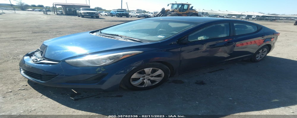5NPDH4AE3GH704783 2016 HYUNDAI ELANTRA photo no. 2