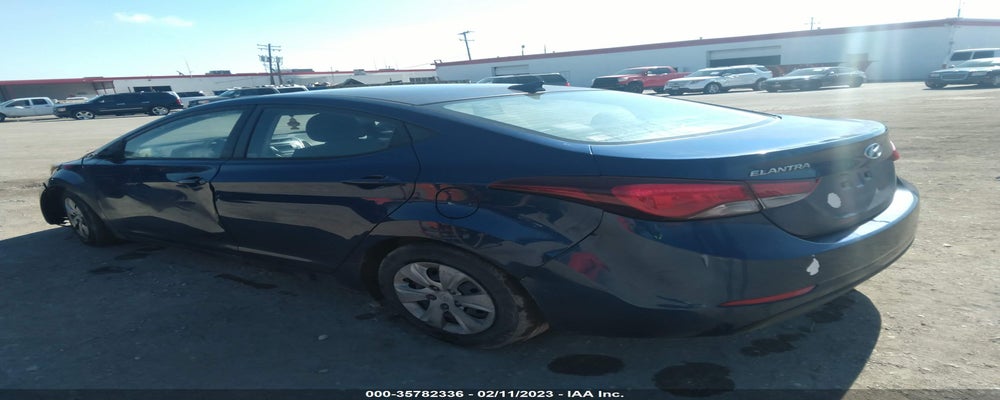 5NPDH4AE3GH704783 2016 HYUNDAI ELANTRA photo no. 3