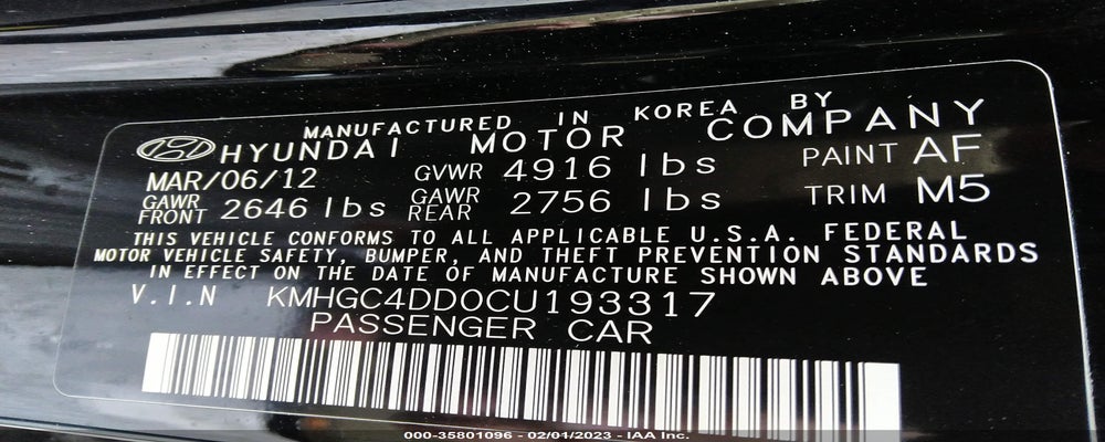 KMHGC4DD0CU193317 2012 HYUNDAI GENESIS photo no. 9