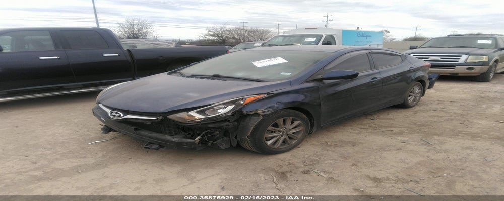 5NPDH4AE7GH681234 2016 HYUNDAI ELANTRA photo no. 2
