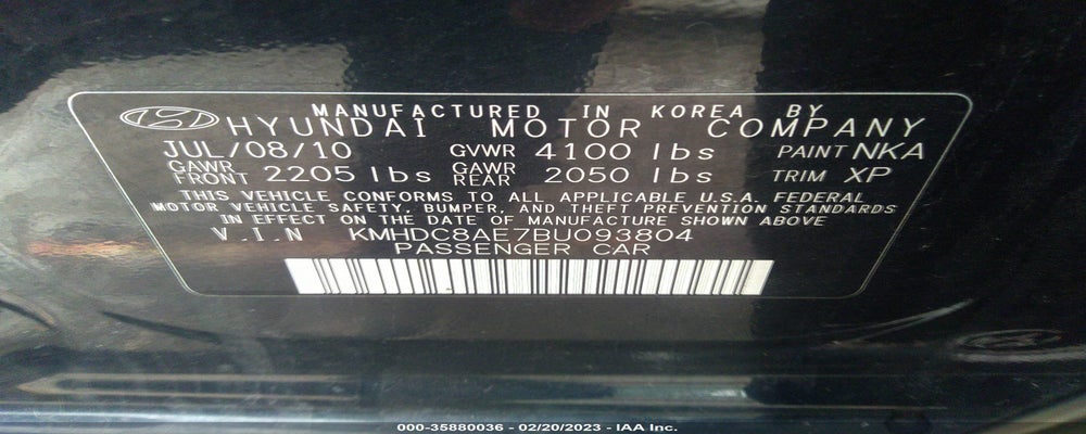 KMHDC8AE7BU093804 2011 HYUNDAI ELANTRA TOURING photo no. 9