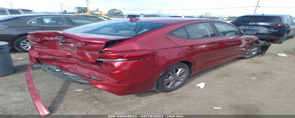 KMHD84LFXJU474190 2018 HYUNDAI ELANTRA photo no. 4