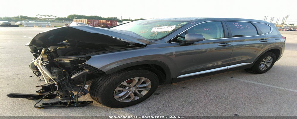 5NMS23AD0KH084362 2019 HYUNDAI SANTA FE photo no. 2