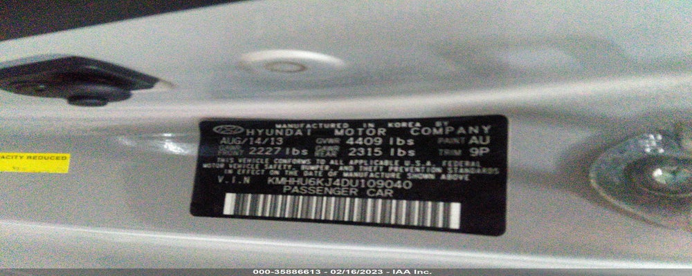 KMHHU6KJ4DU109040 2013 HYUNDAI GENESIS COUPE photo no. 9