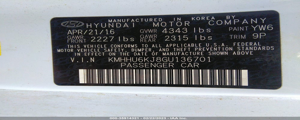 KMHHU6KJ8GU136701 2016 HYUNDAI GENESIS COUPE photo no. 9