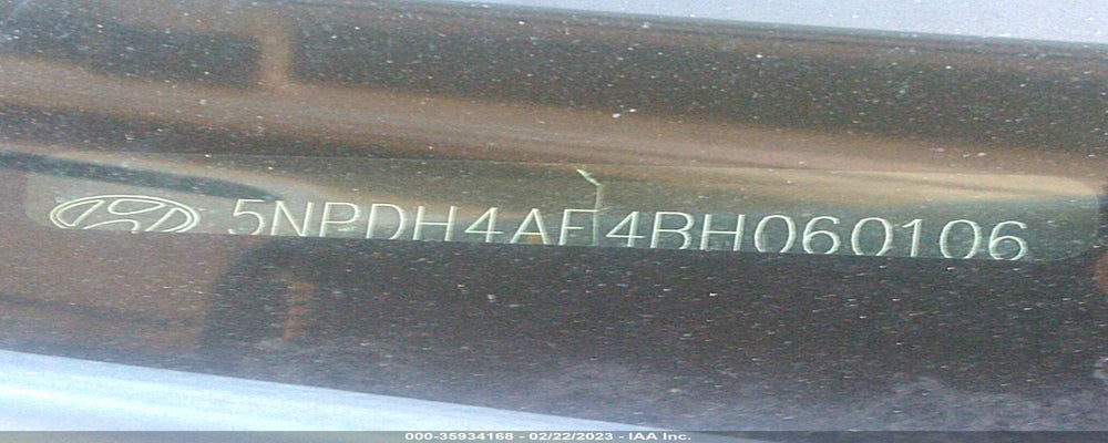5NPDH4AE4BH060106 2011 HYUNDAI ELANTRA photo no. 9