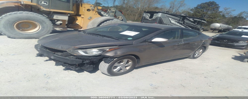 5NPDH4AE1EH476005 2014 HYUNDAI ELANTRA photo no. 2