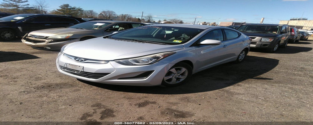 5NPDH4AE0EH515134 2014 HYUNDAI ELANTRA photo no. 2
