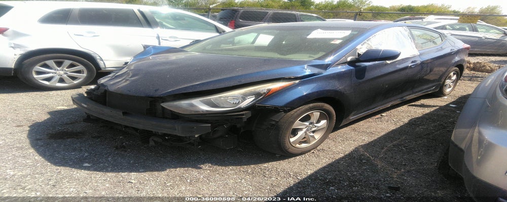 5NPDH4AE9FH576807 2015 HYUNDAI ELANTRA photo no. 2