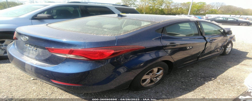 5NPDH4AE9FH576807 2015 HYUNDAI ELANTRA photo no. 4