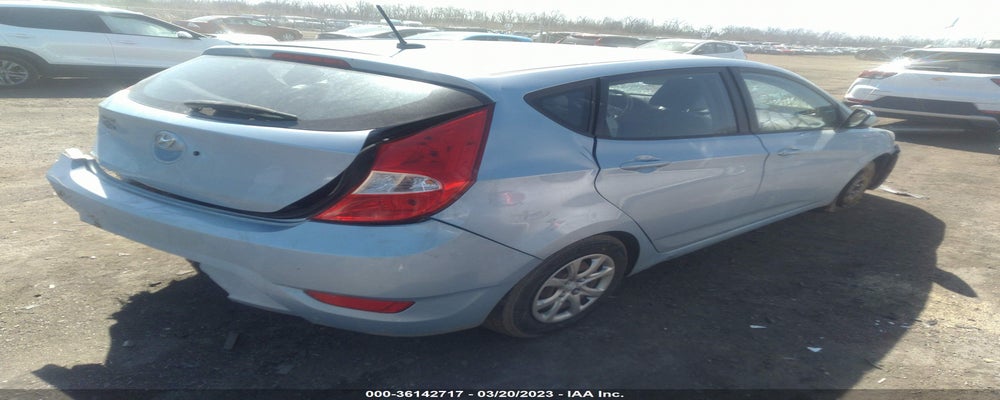 KMHCT5AE2DU129055 2013 HYUNDAI ACCENT photo no. 4