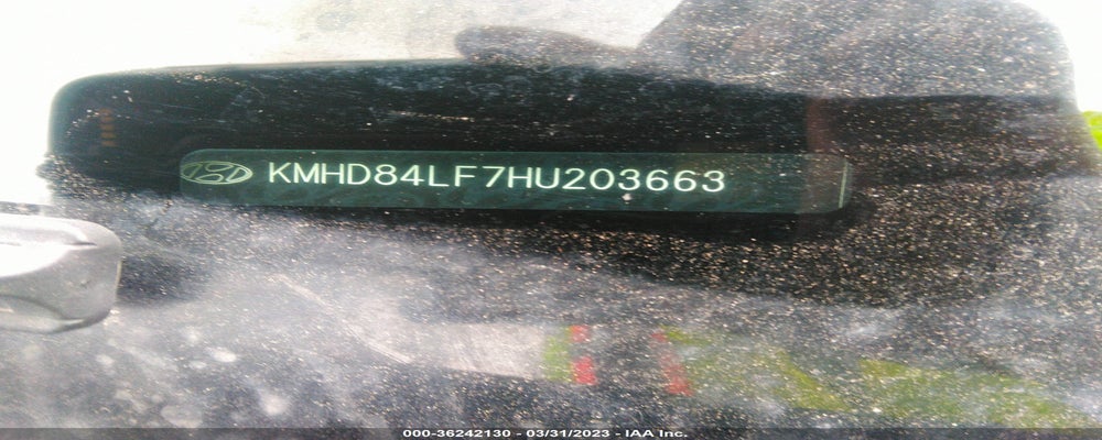 KMHD84LF7HU203663 2017 HYUNDAI ELANTRA photo no. 9