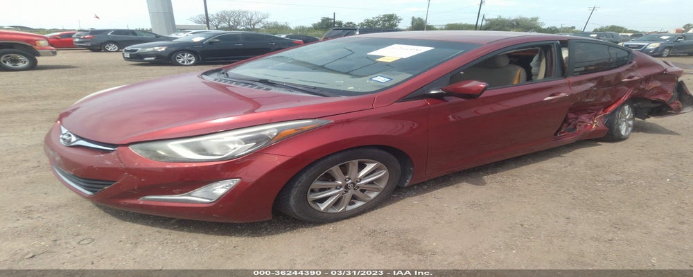 5NPDH4AE1EH541290 2014 HYUNDAI ELANTRA photo no. 2