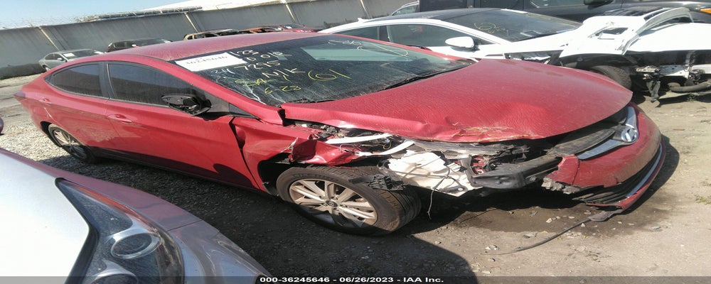 KMHDH4AE2FU381830 2015 HYUNDAI ELANTRA photo no. 2