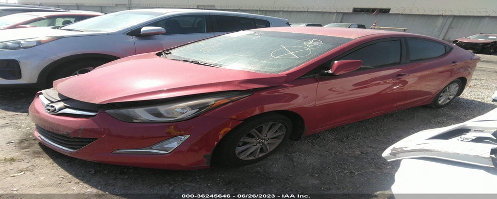 KMHDH4AE2FU381830 2015 HYUNDAI ELANTRA photo no. 2