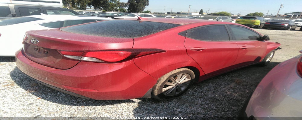 KMHDH4AE2FU381830 2015 HYUNDAI ELANTRA photo no. 4