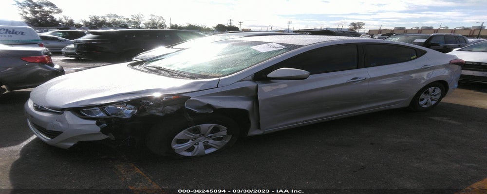 5NPDH4AE1GH708833 2016 HYUNDAI ELANTRA photo no. 2