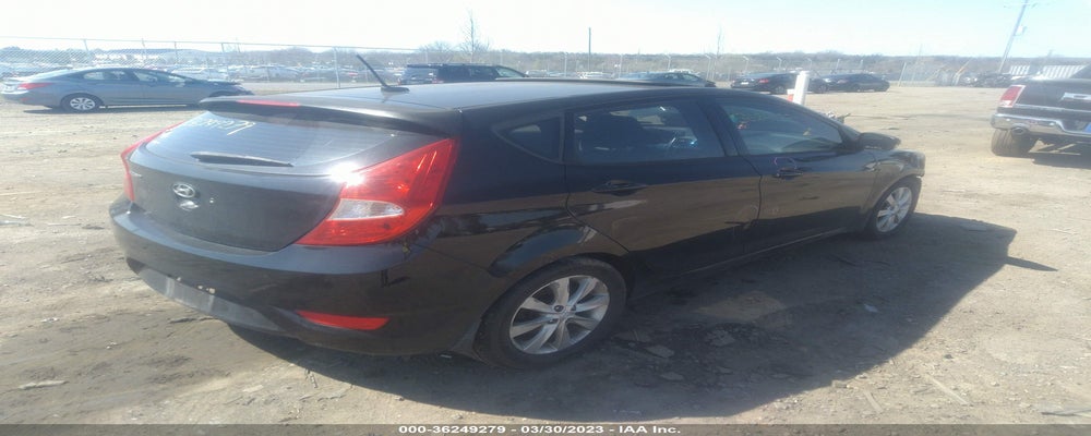KMHCU5AE1EU187530 2014 HYUNDAI ACCENT photo no. 4
