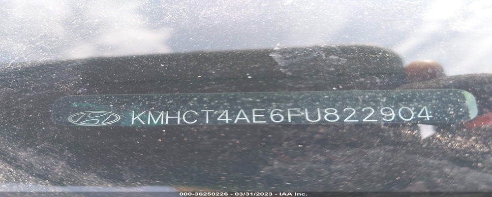 KMHCT4AE6FU822904 2015 HYUNDAI ACCENT photo no. 9