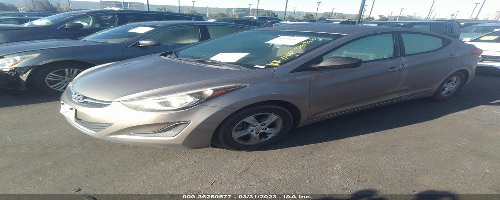 5NPDH4AE1EH460287 2014 HYUNDAI ELANTRA photo no. 2