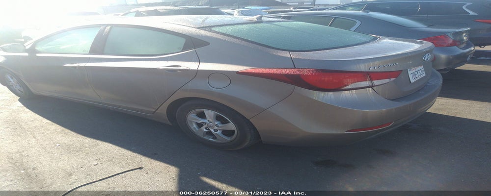 5NPDH4AE1EH460287 2014 HYUNDAI ELANTRA photo no. 3