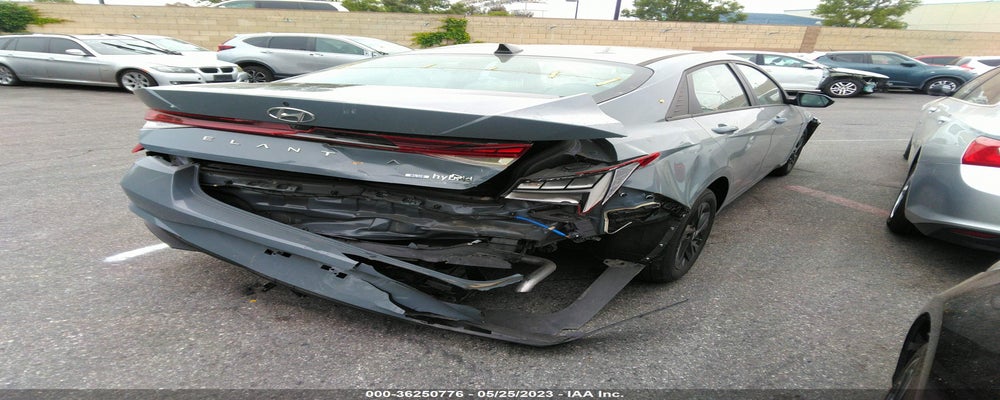 KMHLM4AJ7MU010227 2021 HYUNDAI ELANTRA HYBRID photo no. 4