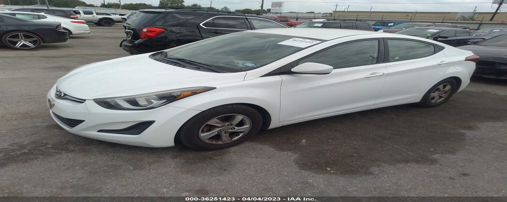 5NPDH4AE4EH509515 2014 HYUNDAI ELANTRA photo no. 2