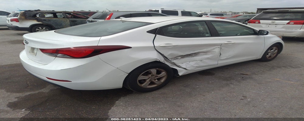 5NPDH4AE4EH509515 2014 HYUNDAI ELANTRA photo no. 4