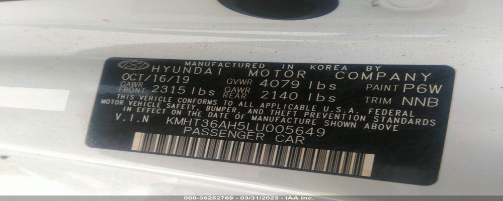 KMHT36AH5LU005649 2020 HYUNDAI VELOSTER N photo no. 9