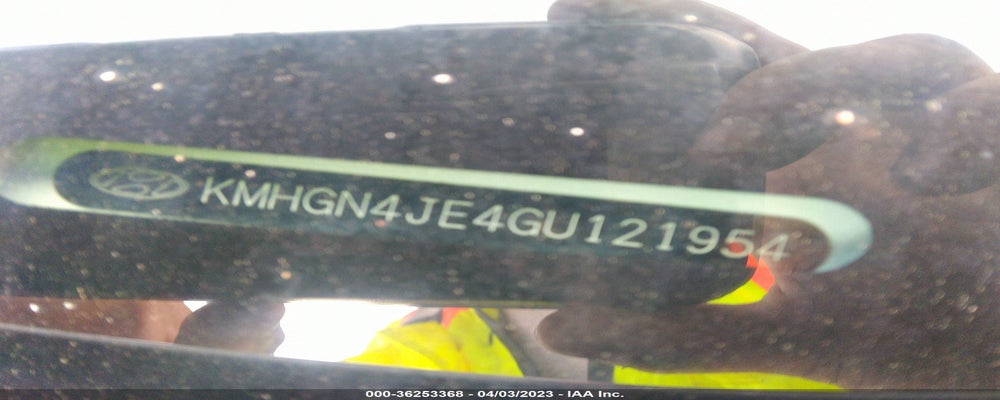 KMHGN4JE4GU121954 2016 HYUNDAI GENESIS photo no. 9