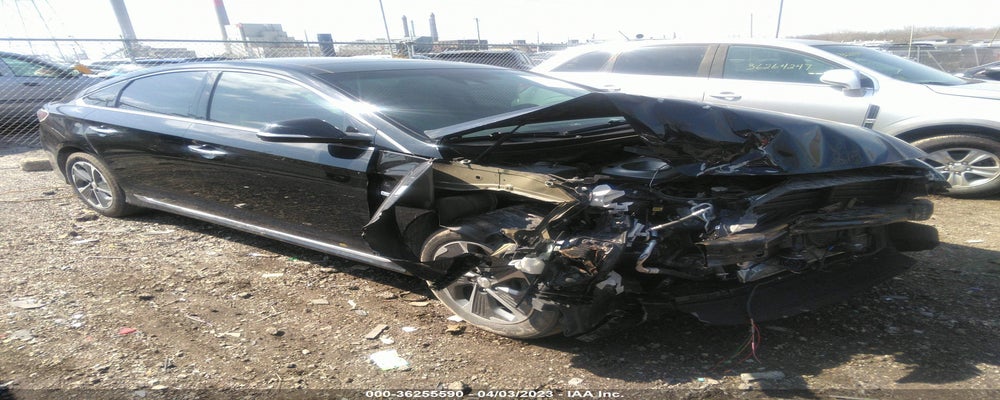 KMHE34L34JA086916 2018 HYUNDAI SONATA HYBRID photo no. 4