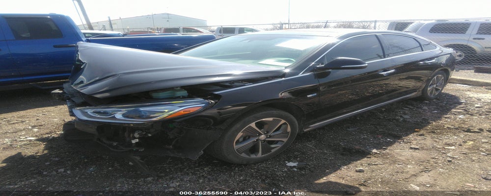 KMHE34L34JA086916 2018 HYUNDAI SONATA HYBRID photo no. 2