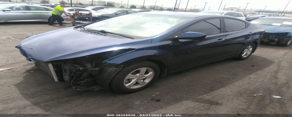 5NPDH4AE5FH645993 2015 HYUNDAI ELANTRA photo no. 2