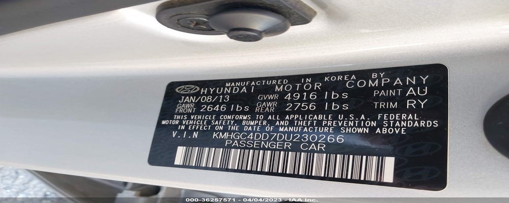 KMHGC4DD7DU230266 2013 HYUNDAI GENESIS photo no. 9