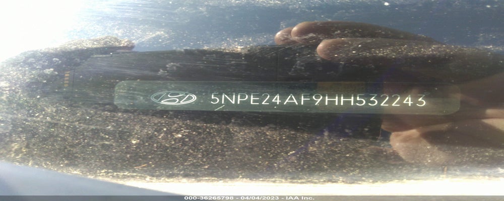 5NPE24AF9HH532243 2017 HYUNDAI SONATA photo no. 9