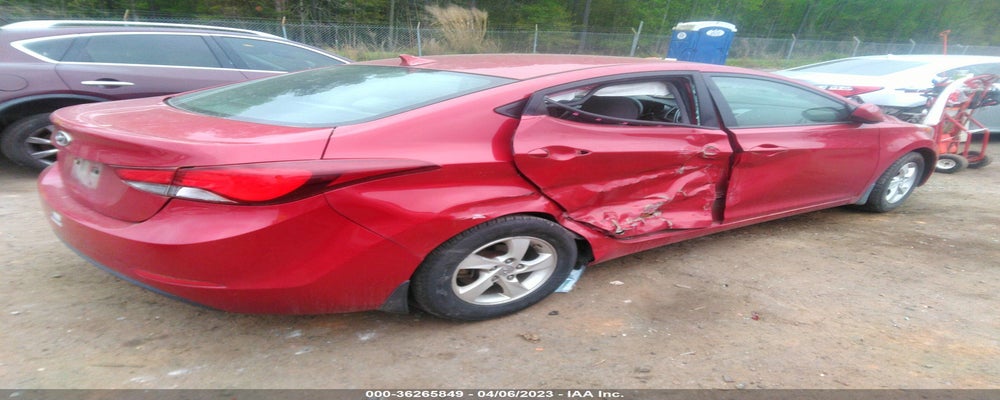 KMHDH4AE3EU210079 2014 HYUNDAI ELANTRA photo no. 4