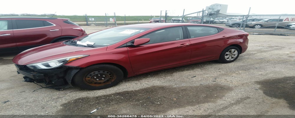 5NPDH4AE9GH730790 2016 HYUNDAI ELANTRA photo no. 2