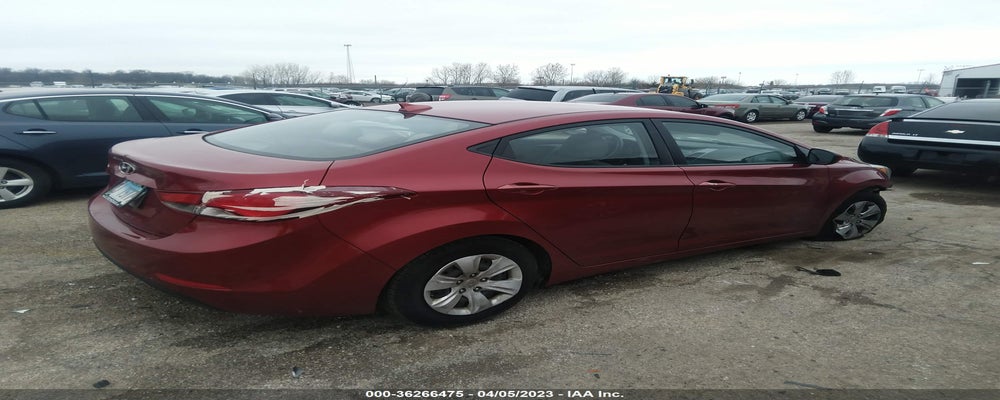 5NPDH4AE9GH730790 2016 HYUNDAI ELANTRA photo no. 4