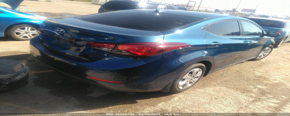 KMHDH4AEXGU601135 2016 HYUNDAI ELANTRA photo no. 4