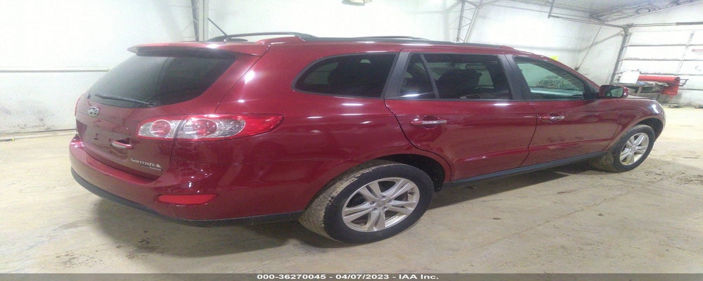 5XYZKDAG3BG007607 2011 HYUNDAI SANTA FE photo no. 4