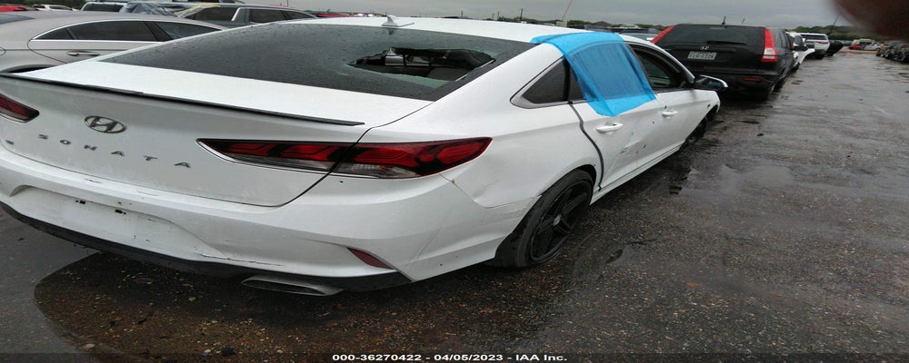 5NPE24AF0KH806646 2019 HYUNDAI SONATA photo no. 4