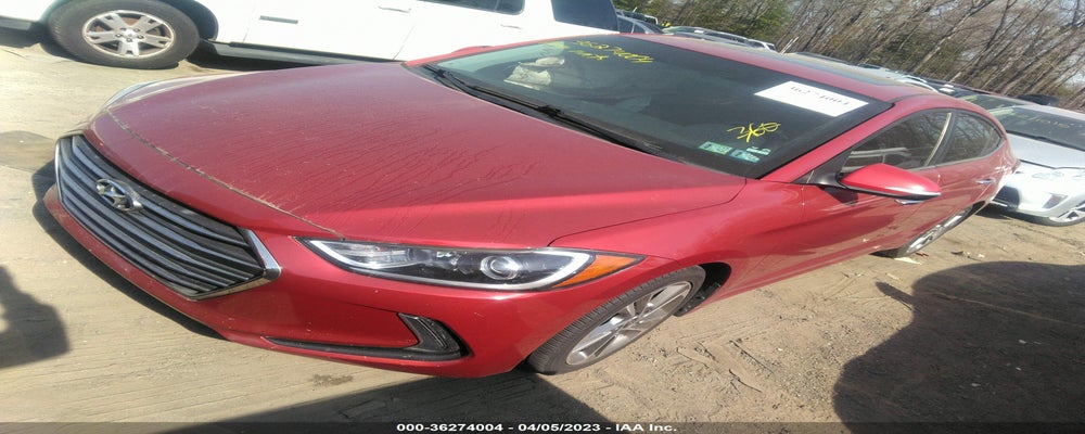KMHD84LF2HU262376 2017 HYUNDAI ELANTRA photo no. 2