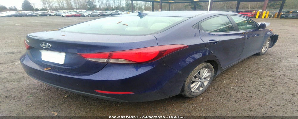 5NPDH4AE0EH468929 2014 HYUNDAI ELANTRA photo no. 4