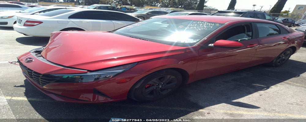 KMHLM4AG8NU329674 2022 HYUNDAI ELANTRA photo no. 2